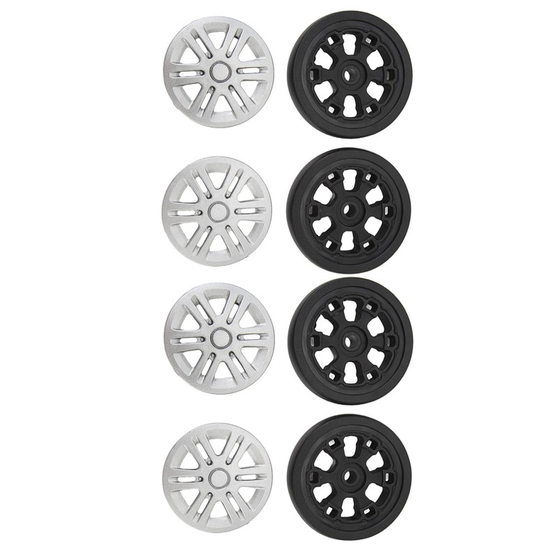 4 Pcs Suitcase Replacement Wheels Silent Rolling Universal Luggage Wheels