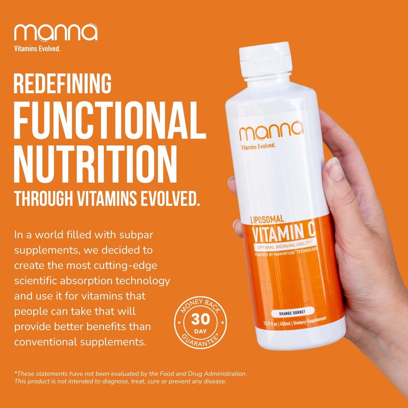 Manna Vitamins Evolved - Liposomal Vitamin C – High Absorption