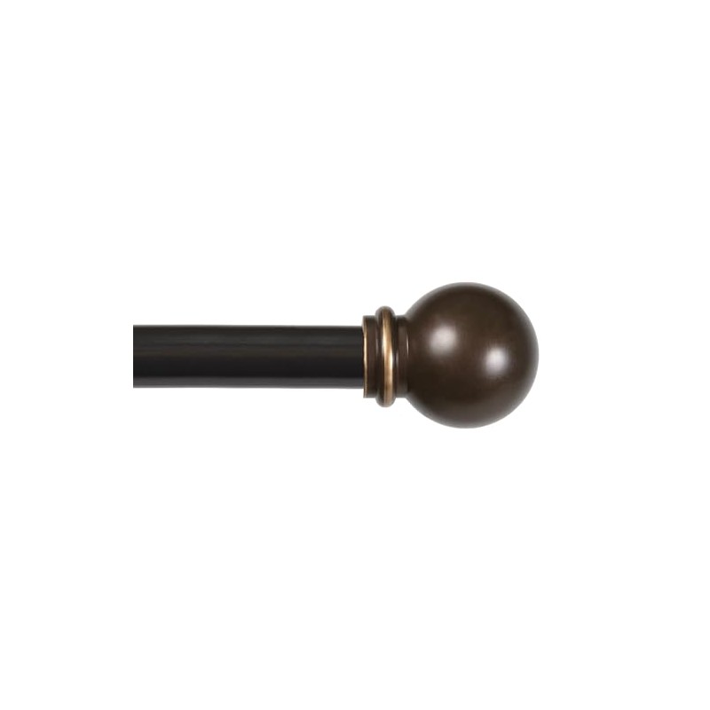 Kenney Chelsea, bola barra de cortina de ventana, Bronce, 71.12-121.92