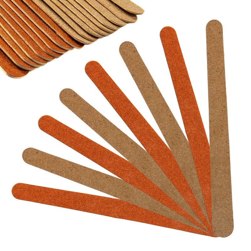 Vakly Professional Nail Files [144 Pack] Emery Boards - Dual