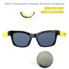 DUCO Kids' Sunglasses, Polarized UV Protection, Super Lightweight Frame, K019-black