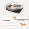 JOYELF Medium Memory Foam Dog Bed Orthopedic Dog Bed &