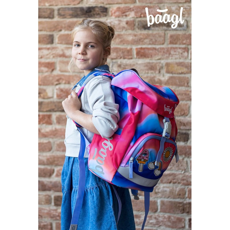 Baagl School Bag for 1st Grade Boys Girls Airy School