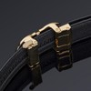 VANNANBA Designer Ratchet Belt for Men Leather Casual Fashion Sliding