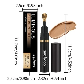 Corrector De Ojeras Luminoso Para Tonos De Piel Oscuros;