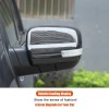 Carbon Side Rearview Mirror Cover Cap For Nissan TITAN 2016-2023