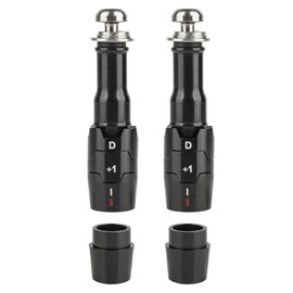 FoFoFo .335 Golf Shaft Adapter Sleeve Compatible with Callaway Tour Flat RED Dot Paradym/Mavrik/Rogue st/Tour Issue RED Line Mavrik Epic B21 .75* Flat Lie (2pcs.)