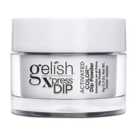 Gelish Xpress Powder Dip Collection (Arctic Freeze) White Nail Dip Powder, White Nail Powder, Dip Powder Colors, 0.3 ounce