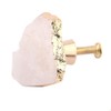 BMTick 4 Pack DIY Natural Rough Copper Crystals with Brushed