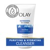 Olay Regenerist Hyaluronic + Peptide 24 Face Wash, Fragrance-Free, 5.0