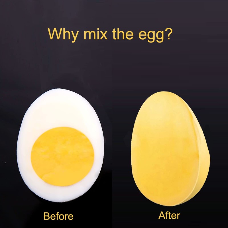 SQRMINI Electric Egg Spinner, Eggs Yolk White Mixer, Egg Whisk