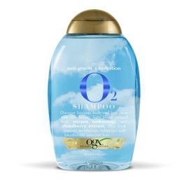OGX Champú antigravedad + hidratación O2, 13 onzas