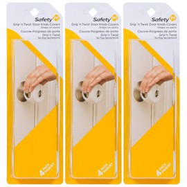 Safety 1st Grip N' Twist Door Knob Cover, 12-Count
