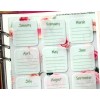 Handmade Important Dates Two Sided Dashboard for use with Filofax