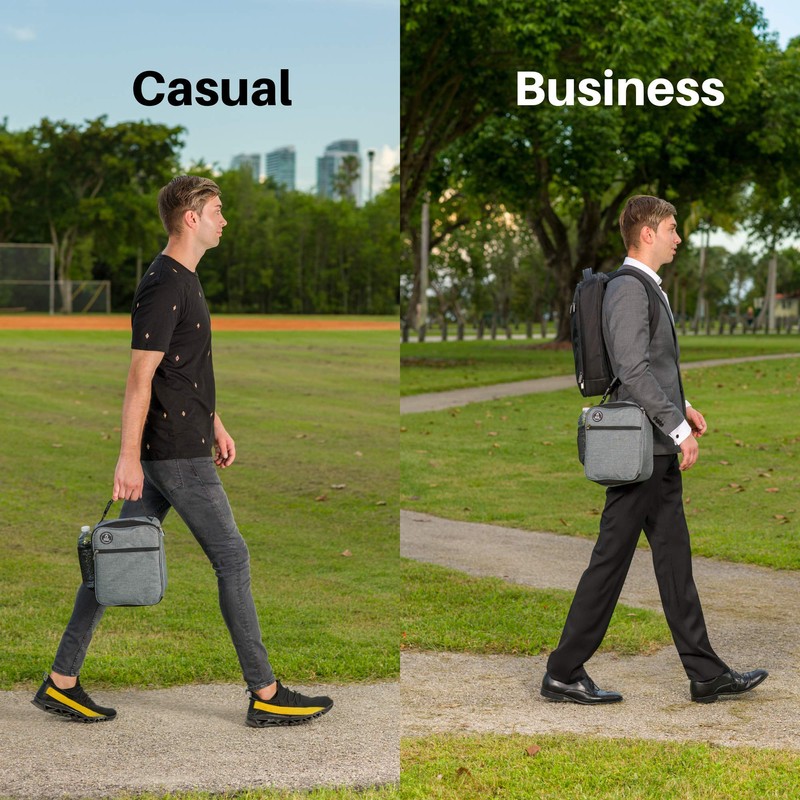 Healthy Packers Insulated Lunch Box for Adults and Kids w/