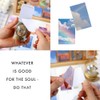CARPEDIEM Flake Seals, Sky Sunset, Starry Sky, Scenery Collage, Material,