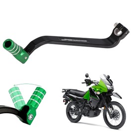 JFG Racing Motorcycle Gear Shifter Lever Extended 10mm Folding Tip CNC for KLR 650 KLR650 1987-2018 Green