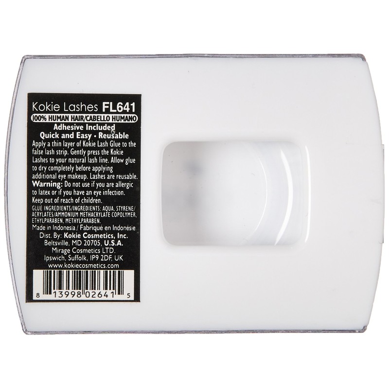 Kokie Cosmetics False Lashes, Fl641, 0.05 Ounce
