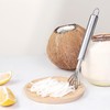 Pack of 2 Stainless Steel Coconut Scraper Durable Coconut Dragon