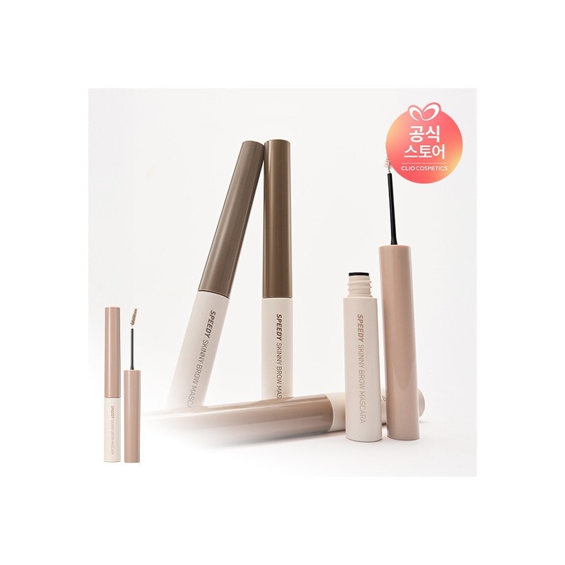 Peripera NEW COLOR Speedy Skinny Brow Mascara 05 Peony Ash