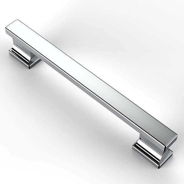 pnkmonkey 8pk-6" Long 5" Hole Polished Silver heavy duty Chrome