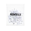 KOFULL 100 x White Wooden Golf Tee 70mm