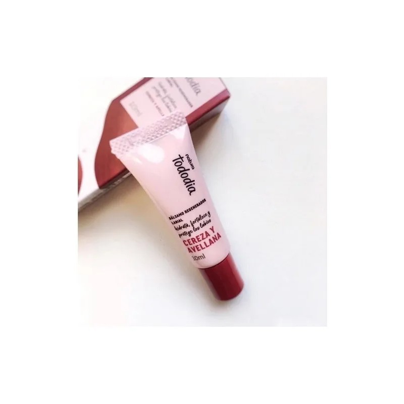 Hidratante Labial Cereza Avellana Natura Tododia
