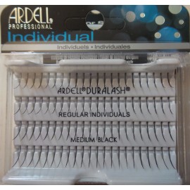 Ardell (LOT OF 30) Ardell Duralash REGULAR MEDIUM Individual SINGLE Lashes Black