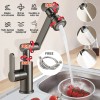 MDHAND Kitchen Faucet 1080° Swivel Single Handle Sink Sprayer Mixer
