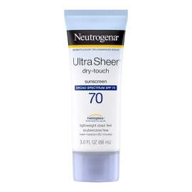 Neutrogena Ultra Sheer Dry-Touch SPF 70 Sunscreen Lotion 3oz - LOT of  4