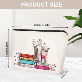 KufaerBeam Singer Makeup Bag, Wallet Travel Cosmetic Bag Makeup Bag Gifts for Women Sister Mum Music Lover Singer Fans Bride Bridesmaid Cosmetic Bag (B)