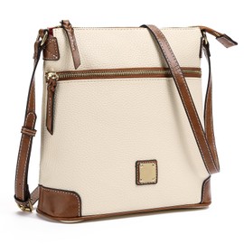 GAEKEAO Crossbody Bags for Women Multi Zipper Pockets Shoulder Handbags Lightweight Medium Travel Purse