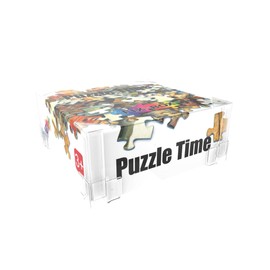 FixDaBox X Large Set: Corner Support Pieces to Repair and Protect Your Game or Puzzle Box. Clip Over Broken lid Corners to Cover Damage & Reinforce Box. Fits Box lids 3.0-3.6 in high. (Clear)