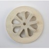 Matera Stone Round Air Vent Grille for 100mm Diameter Pipe