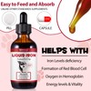 Uruses Liquid Iron Drops for Dogs,Iron Supplements for Dogs with