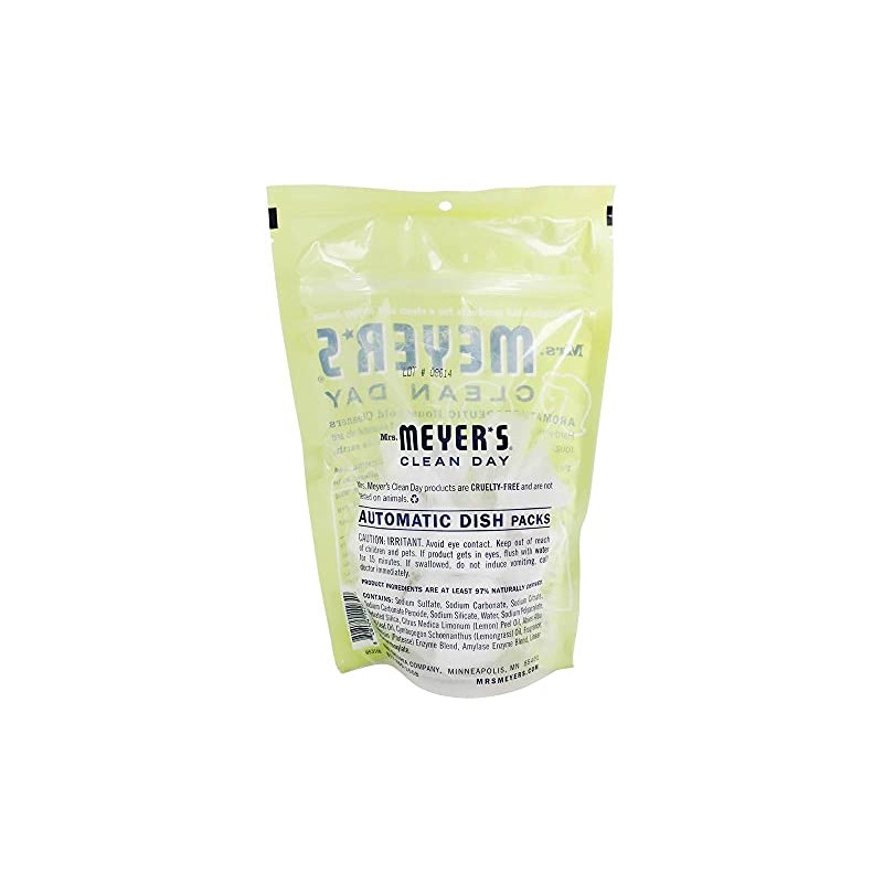 S C Johnson Wax 14264 20 Count Lemon Dish Pack