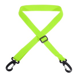PATIKIL 150cm x 2.5cm Ski Carrier Strap Snowboard Boot Carry Strap Adjustable Shoulder Sling Tote Leash for Ski Boots Ice Skating Light Green