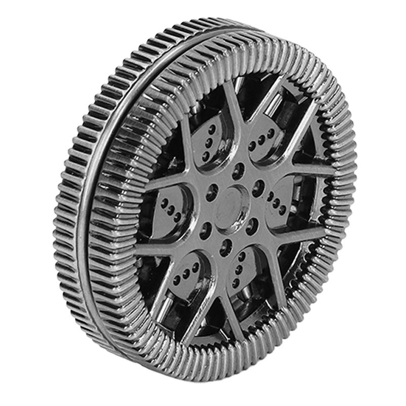 Hollow Hub Pattern ADHD Haptic Coin Portable Magnetic Anxiety Stress