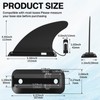 ALLPICK Sup Fin Small Fin, Removable Fin, Stand Up Paddle
