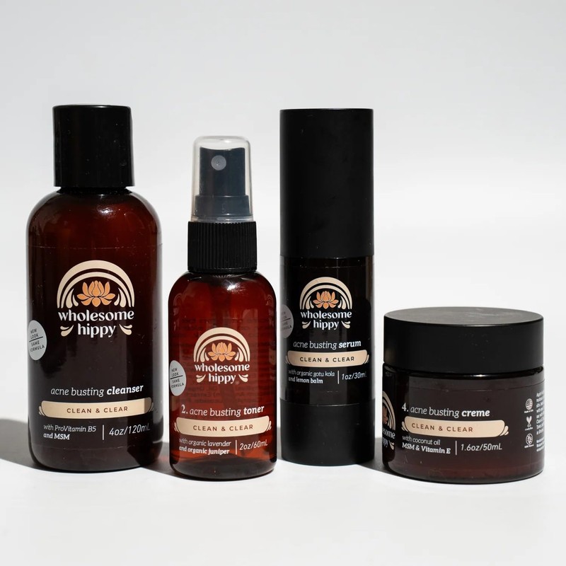 WHOLESOME HIPPY Advanced Face Wash with MSM