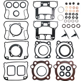 BIGLKNM 57 PCS Top & End Bottom Engine Gasket Kit for 1996-2003 Sportster 883 XL883 1200 Sport XLH1200S 1200 Custom XLH1200C Motorcycle Complete Gasket Seal Kit