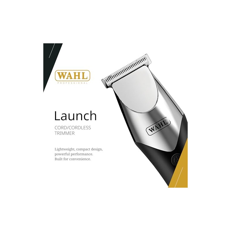 Wahl Launch Trimmer 2510L-100 Recortadora Profesional Inalámbrica para Barbería