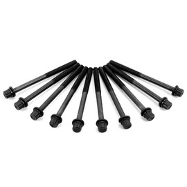 ES72284 Head Bolts Kit fit 2008-2017 for Honda Accord, 2012-2013 Crosstour, 2006-2015 Civic, 2010-2013 CR-V 2.4L, 2016-2017 HR-V 1.8L, 2009-2013 for Acura TSX 2.4L, 2013-2015 ILX 2.0L