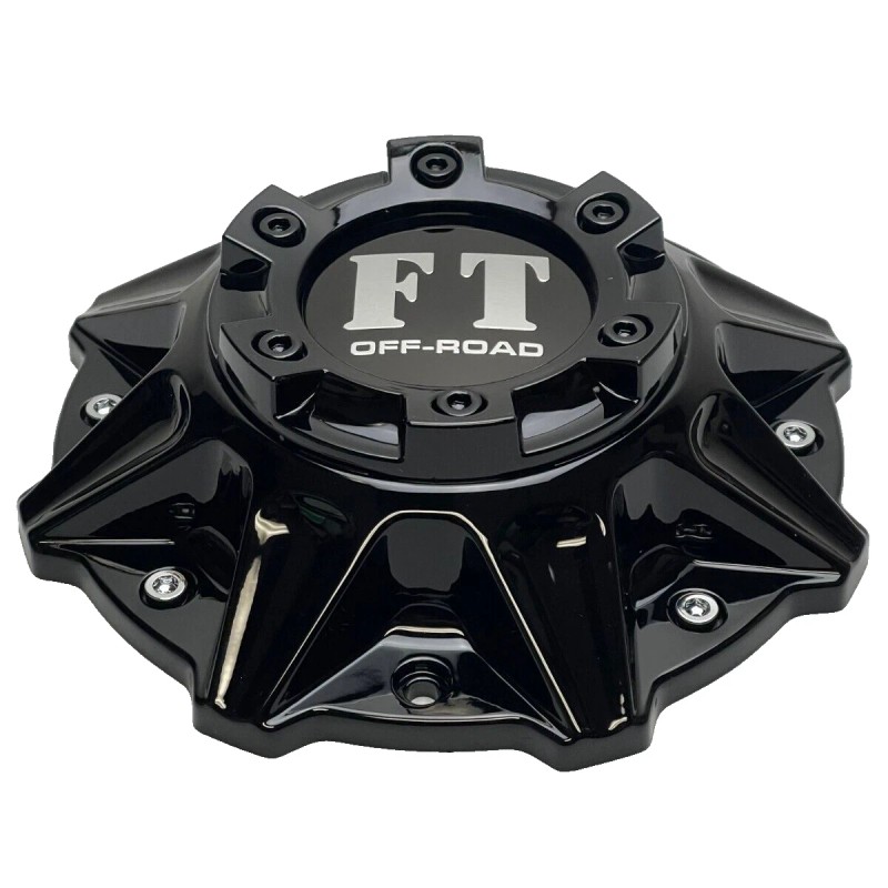 Full Throttle Off-Road Gloss Black Wheel Center Cap 42-N-CAP 42-CAP-SG