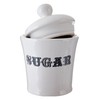 Premier Housewares Carnival Sugar Jar - White