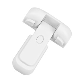 tiyiyok Fridge Lock, Cabinet Child Lock, Child Safety Refrigerator, Cabinet Lock, No Tools or Drilling Required, Suitable for Refrigerators, Cupboards, Drawers, etc (White)