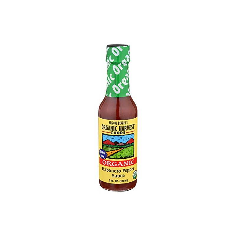 Organic Harvest Gluten Free Habanero Pepper Sauce, 5 Fluid Ounce