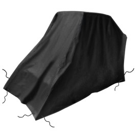 Mini Skid Steer Loader Cover Waterproof, Track Loaders Covers with Drawstring Heavy Duty 600D Oxford cloth (67*33*39inch,Black)