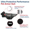 BUVUB Dog Protection Vest Harness Built-in Bendable Lightweight Steel Plate