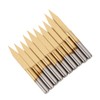10pcs CNC Router Engraving Bits Titanium Coated Carbide Router Carving